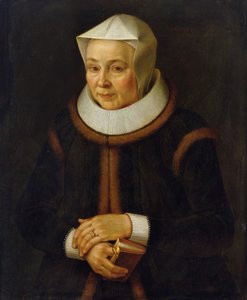 Portrett av kunstnerens mor, 1604